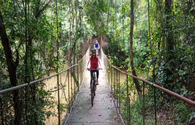 Angkor sunrise cycling tour